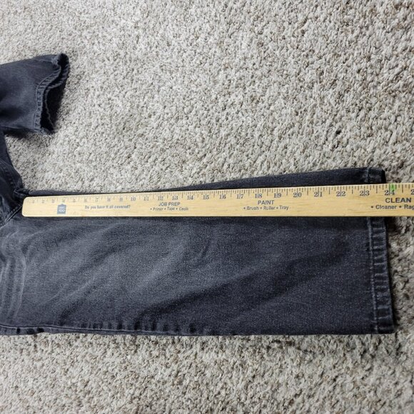 Levi's SilverTab Jeans Boys 10 Stay Loose Straight Black Denim Retro - Picture 4 of 7